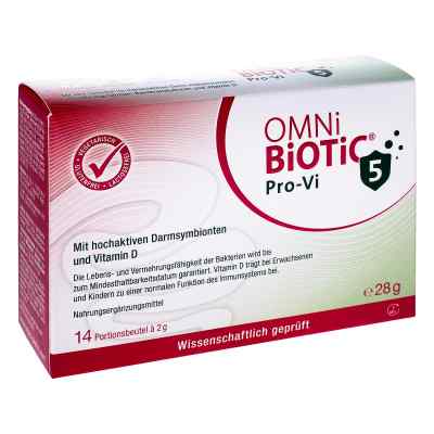 OMNi-BiOTiC® Pro-Vi 5 14X2 g von INSTITUT ALLERGOSAN Deutschland  PZN 16907328