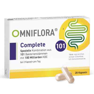 Omniflora® Complete mit 101 Bakterienstämmen Kapseln