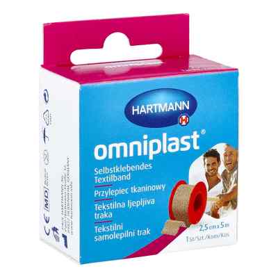 Omniplast Fixierpflaster Textilgew.2,5 Cmx5 M Otc