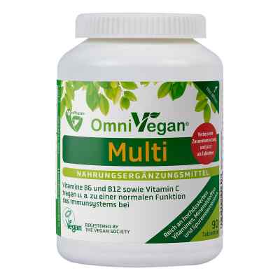 Omnivegan Multi zertifiziert vegan Tabletten 90 stk von Biosym A/S PZN 15392402