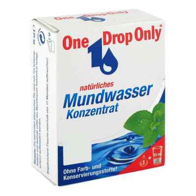 One Drop Only natürl.Mundwasser Konzentrat 25 ml von ONE DROP ONLY Chem.-pharm. Vertr PZN 03277788