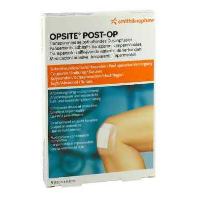 Opsite Post Op 9,5x8,5cm Verband 5 stk von Smith & Nephew GmbH PZN 00081719