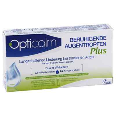 Opticalm beruhigende Augentropfen Plus in Einzeld. 10X0.5 ml von Omega Pharma Deutschland GmbH PZN 09928991