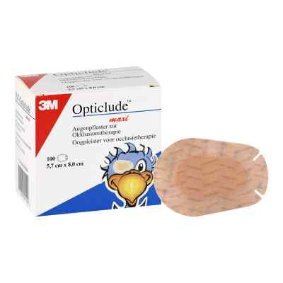 Opticlude 3m maxi 5,7x8 cm 1539/100 100 stk von Solventum Germany GmbH PZN 08588286