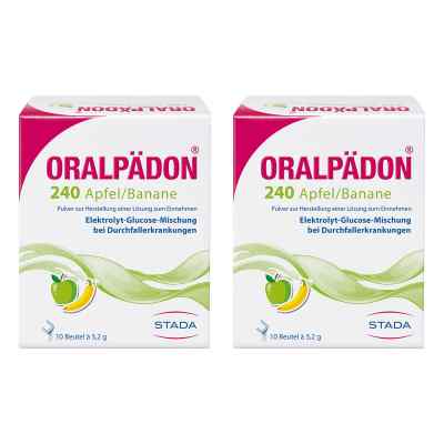Oralpädon 240 Apfel-Banane Elektolytepulver