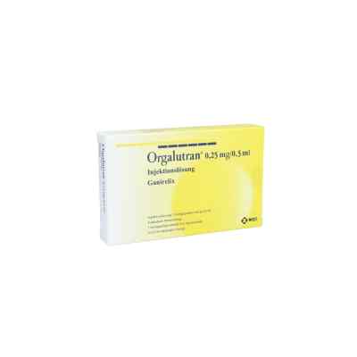 Orgalutran 0,25 mg/0,5 ml Injektionslösung 1X5 stk von Orifarm GmbH PZN 10394566