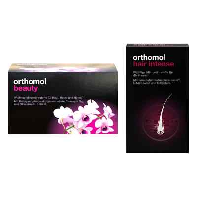 Orthomol Beauty (Nachfüllpackung) + Orthomol Hair Intense