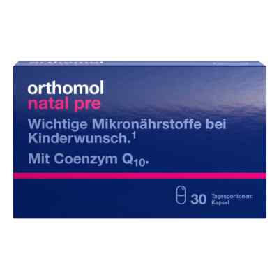 Orthomol Natal pre Kapseln 30er-Packung 30 stk von Orthomol pharmazeutische Vertrie PZN 17206450