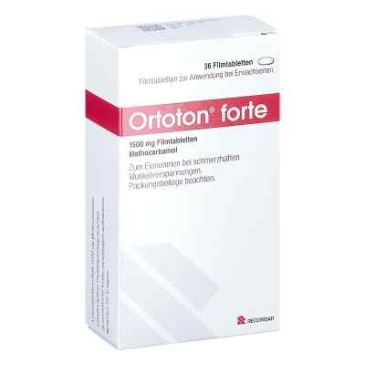 Ortoton® Forte 1500 Mg Filmtabletten 36 stk von Recordati Pharma GmbH PZN 19398028