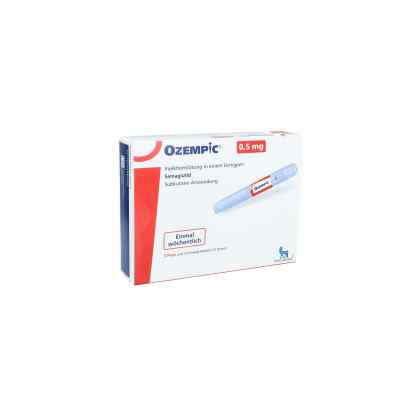 Ozempic 0,5 mg Injektionslösung i.e.Fertigpen 3 stk von Novo Nordisk Pharma GmbH PZN 15398540