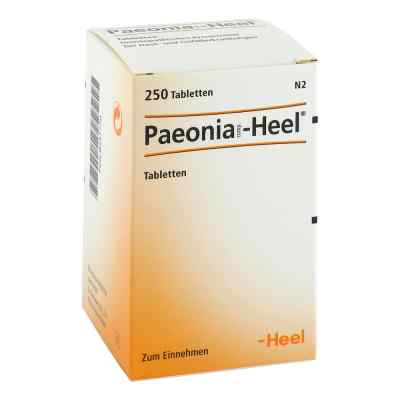 Paeonia Comp.heel Tabletten 250 stk von Biologische Heilmittel Heel GmbH PZN 08541770