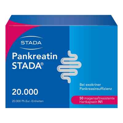 Pankreatin STADA 20.000 bei Verdauungsstörung 50 stk von STADA Consumer Health Deutschlan PZN 14307759