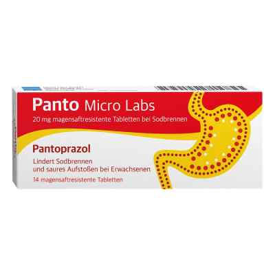 Panto Micro Labs 20Mg Magensaftresist. Tabletten bei Sodbrennen