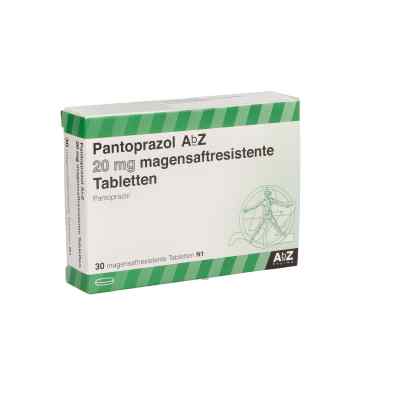 Pantoprazol AbZ 20mg 30 stk von AbZ Pharma GmbH PZN 07036343