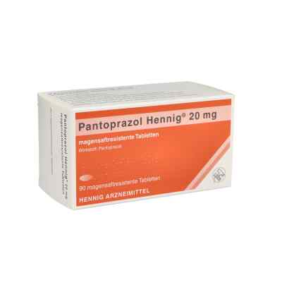 Pantoprazol Hennig 20mg 90 stk von Hennig Arzneimittel GmbH & Co. K PZN 08877010