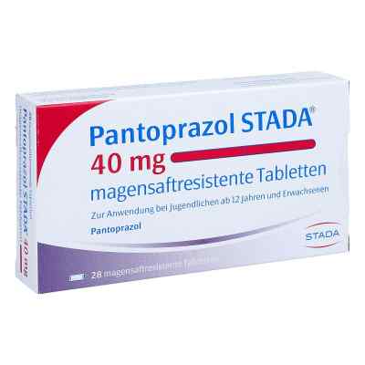 Pantoprazol STADA 40mg 28 stk von STADAPHARM GmbH PZN 01162259