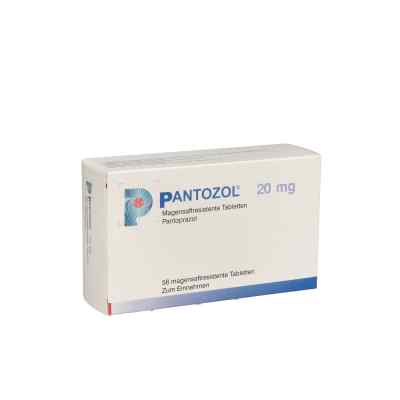 Pantozol 20 mg magensaftresistente Tabletten 56 stk von axicorp Pharma GmbH PZN 13577758