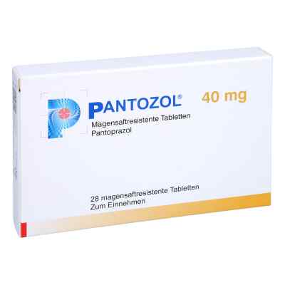 Pantozol 40 mg magensaftresistente Tabletten 28 stk von axicorp Pharma GmbH PZN 13577787