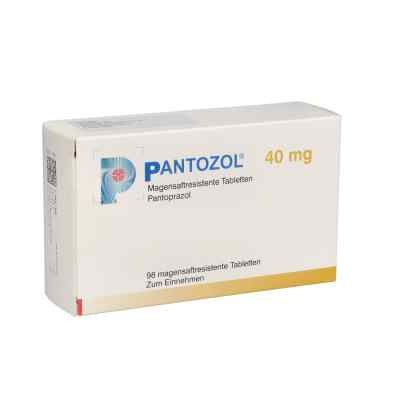 Pantozol 40 mg magensaftresistente Tabletten 98 stk von axicorp Pharma GmbH PZN 13577801