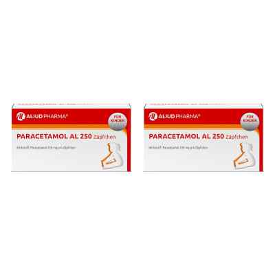 Paracetamol AL 250 Zäpfchen bei akuten Schmerzen und Fieber