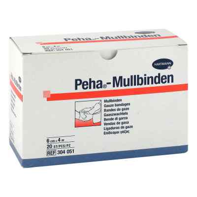 Peha-mullbinde 6 cmx4 m 20 stk von PAUL HARTMANN AG PZN 10069240