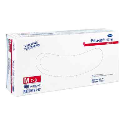 Peha Soft nitrile white Unt.hands. pud.fr. unsteril M