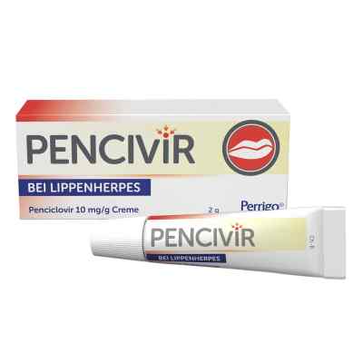 Pencivir Creme 1% bei Lippenherpes 2 g von Perrigo Deutschland GmbH PZN 10089596