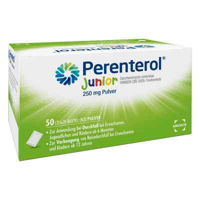 Perenterol Junior 250mg 50 stk von MEDICE Arzneimittel Pütter GmbH& PZN 03921545