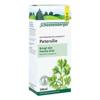 Petersilie Schoenenberger Heilpflanzensäfte 200 ml von SALUS Pharma GmbH PZN 00700080