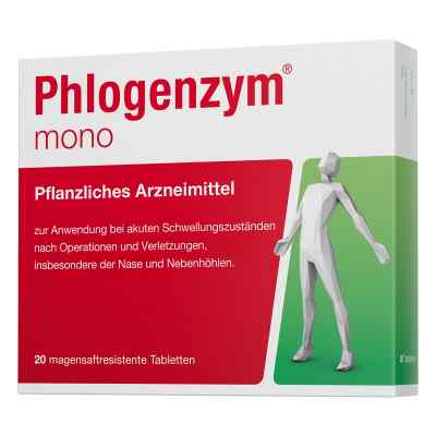 Phlogenzym mono Filmtabletten 20 stk von MUCOS Pharma GmbH & Co. KG PZN 05386317