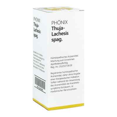 Phönix Thuja lachesis spag. Tropfen 100 ml von PHöNIX LABORATORIUM GmbH PZN 04223895