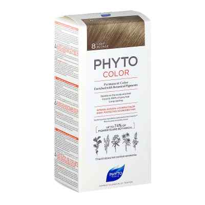 PHYTOCOLOR 8 HELLES BLOND Pflanzliche Haarcoloration 1 stk von Ales Groupe Cosmetic Deutschland PZN 14410078