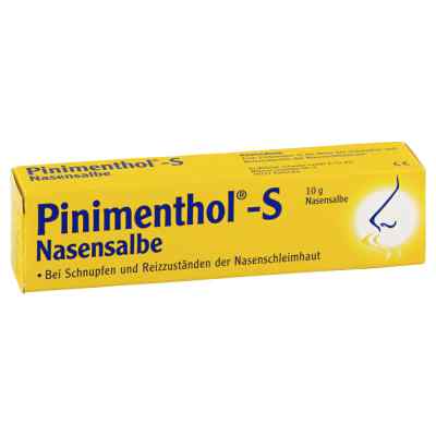 Pinimenthol S Nasensalbe 10 g von Dr.Willmar Schwabe GmbH & Co.KG PZN 03745410