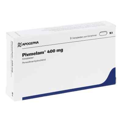 Pivmelam 400 mg Filmtabletten 9 stk von APOGEPHA Arzneimittel GmbH PZN 13699993