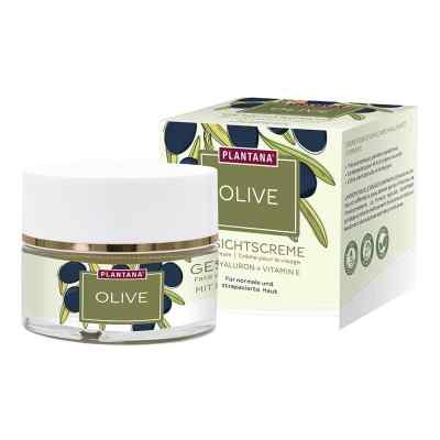 PLANTANA Olive Gesichtscreme mit Hyaluron + Vitamin E