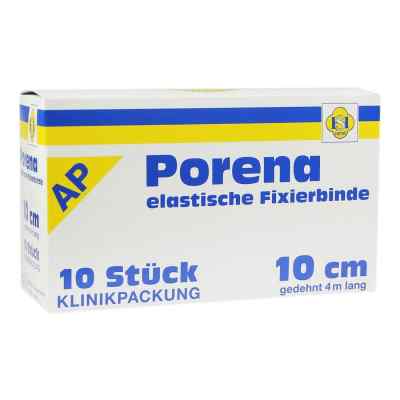 Porena elastische Mullbinde  10 cm weiss ohne Cello 10 stk von ERENA Verbandstoffe GmbH & Co. K PZN 03289633