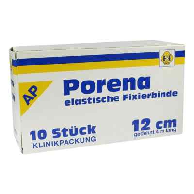 Porena elastische Mullbinde  12 cm weiss ohne Cello 10 stk von ERENA Verbandstoffe GmbH & Co. K PZN 04433339