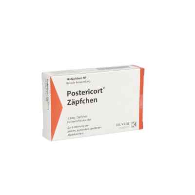 Postericort Zäpfchen 10 stk von DR. KADE Pharmazeutische Fabrik GmbH PZN 10215291