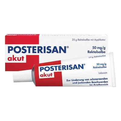 Posterisan akut bei Hämorrhoiden 50mg/g Rektalsalbe