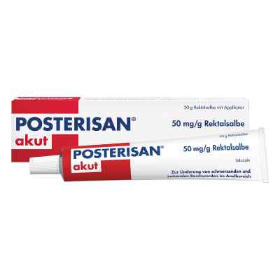 Posterisan akut bei Hämorrhoiden 50mg/g Rektalsalbe