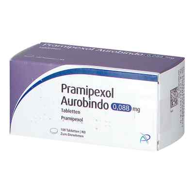 Pramipexol Aurobindo 0,088 mg Tabletten 100 stk von PUREN Pharma GmbH & Co. KG PZN 14309758