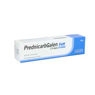 Prednicarbgalen Fett 2,5 mg/g Creme 50 g von GALENpharma GmbH PZN 15629554