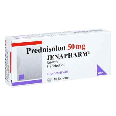 Prednisolon 50 mg Jenapharm Tabletten 10 stk von MIBE GmbH Arzneimittel PZN 00235861