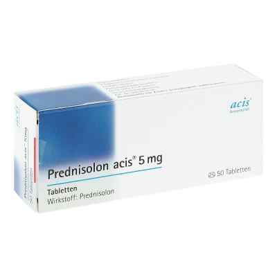 Prednisolon Acis 5 mg Tabletten 50 stk von MIBE GmbH Arzneimittel PZN 01300419