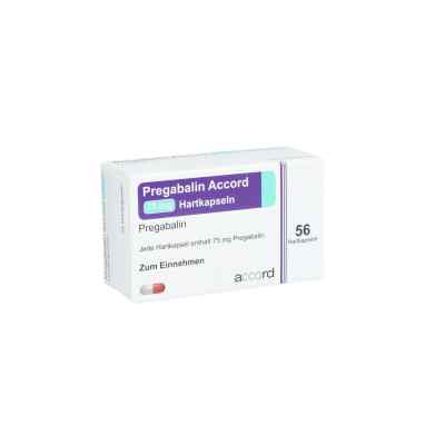 Pregabalin Accord 75 mg Hartkapseln 56 stk von Accord Healthcare GmbH PZN 11305429