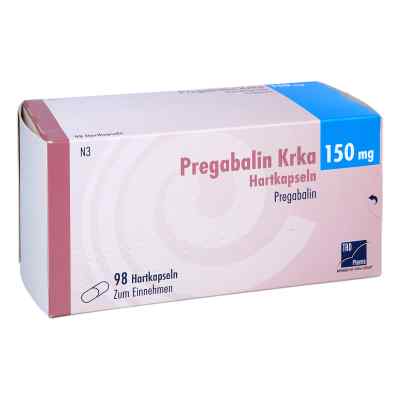 Pregabalin Krka 150 mg Hartkapseln 98 stk von TAD Pharma GmbH PZN 16387900