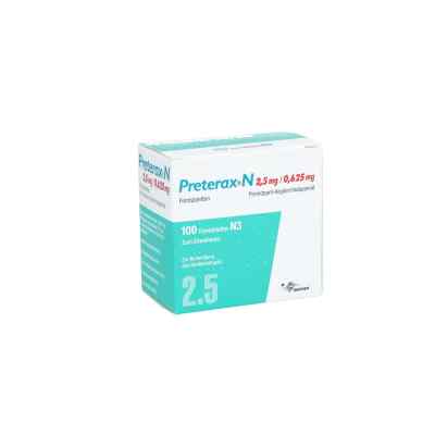 Preterax N 2,5 mg/0,625 mg Filmtabletten 100 stk von SERVIER Deutschland GmbH PZN 08407592