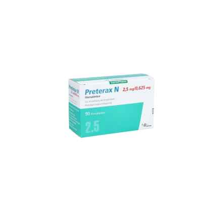Preterax N 2,5 mg/0,625 mg Filmtabletten 90 stk von EurimPharm Arzneimittel GmbH PZN 03442253