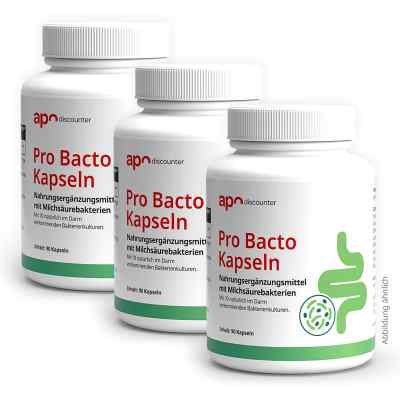 Pro Bacto Probiotika Kapseln mit Milchsäurebakterien