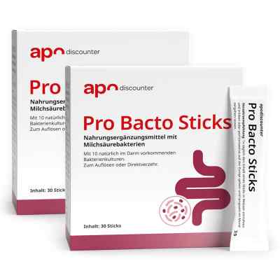 Pro Bacto Probiotika Sticks mit Milchsäurebakterien